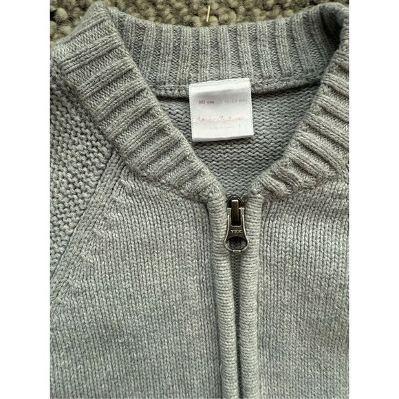Hanna Andersson 18-24 Months Baby Cardigan Zip Sweater - Picture 2 of 5